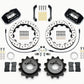 Wilwood Dynapro Radial Rear Kit 12.88in Drilled 2006-2007 Subaru WRX w/Lines