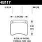 Hawk AP Racing CP3696 Black Race Brake Pads