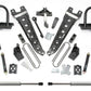 Fabtech 08-10 Ford F350 4WD 6in Rad Arm Sys w/Dlss 4.0 C/O& Rr Dlss