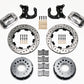 Wilwood Forged Dynalite P/S Rear Kit Drilled Polished New Big Ford 2.50in Offset