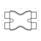 MagnaFlow Smooth Trans X 2.25/2.25 X 12 SS