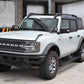 Go Rhino 21-23 Ford Bronco 4dr E-BOARD E1 Electric Running Board Kit (No Drill) - Tex. Blk