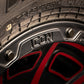 ICON Victory 17x8.5 6x120 0mm Offset 4.75in BS Satin Black w/Red Tint Wheel