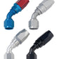 Fragola -4AN x 45 Degree Power Flow Hose End
