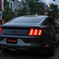 Corsa 2015 Ford Mustang GT 5.0 3in Cat Back Exhaust Black Dual Tips (Sport)