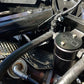 J&L 20-21 Chevrolet Corvette 6.2L LT2 Targa Top Passenger Side Oil Separator 3.0 - Black Anodized