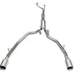 Corsa 21-22 Dodge Ram TRX Crew Cab Baja Catback Exhaust Dual Rear Satin Tip