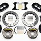 Wilwood Narrow Superlite 4R Rear P-Brk Kit 12.88in Drilled Chevy 12 Bolt w/ C-Clips