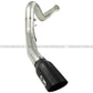 aFe MACHForce XP 5in DPF-Back Stainless Steel Exhaust , Blk,Ford Diesel Trucks 11-14 V8-6.7L td