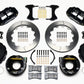 Wilwood Narrow Superlite 4R Rear P-Brk Kit 12.88in Big Ford New Style 2.50in Offset