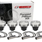 Wiseco Honda 4v DOME +6.5cc STRUTTED 87MM Piston Shelf Stock Kit
