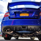 Rally Armor 15-21 Subaru WRX/STI (Sedan ONLY) Black UR Mud Flap w/ Green Logo