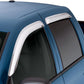 AVS 15-18 Chevy Silverado 2500 Crew Cab Ventvisor Front & Rear Window Deflectors 4pc - Chrome