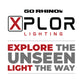 Go Rhino Xplor Bright Series Dbl Row LED Light Bar (Side/Track Mount) 21.5in. - Blk