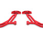 BMR 10-14 Ford Mustang Adj. Lower A-Arms Delrin/Rod End w/ 19mm STD. Ball Joint - Red