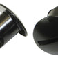 Moroso Quick Fastener - Oval Head - 7/16in x .450in - Steel - Black - 10 Pack