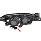 ANZO 2004-2008 Mazda 3 Projector Headlights w/ Halo Black (CCFL)