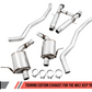 AWE Tuning 2020 Jeep Grand Cherokee SRT/Trackhawk Touring Edition Exhaust - Use w/Stock Tips