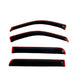 AVS 06-08 Lincoln Mark LT Ventvisor In-Channel Front & Rear Window Deflectors 4pc - Smoke