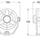 Hella Fan Turbo 2Speed 12V Wht