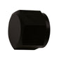 DeatschWerks 8AN Female Flare Cap - Anodized Matte Black