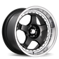 Konig SSM 18x9 5x114.3 ET50 Gloss Black w/ Machined Lip