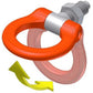 Cusco Tow Hook Swivel Joint Rear Honda Fit