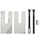 Belltech PINION SHIM SET 2 DEGREE (PAIR)