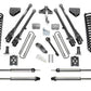 Fabtech 05-07 Ford F250 4WD w/Factory Overload 6in 4Link Sys w/Coils & Dlss Sh Ks