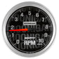 Autometer Hoonigan 5in 10K RPM Full Electronic Tachometer Gauge
