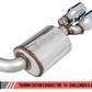 AWE Tuning 2015+ Dodge Challenger 6.4L/6.2L Non-Resonated Touring Edition Exhaust - Quad Silver Tips