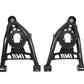 UMI Performance 64-72 GM A-Body Tubular Upper & Lower Front A-Arm Kit - Black