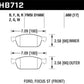 Hawk 13-14 Ford Focus 2.0L ST Front ER-1 Brake Pads