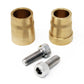 Torque Solution Battery Terminals Universal Brass M6 Bolt to SAE