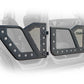 DV8 Offroad Jeep 18+ Wrangler JL / 20+ Gladiator JT Front Rock Doors w/ Perforated Aluminum Mesh