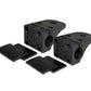 KC HiLiTES Universal Tube Clamp Light Mount Bracket Set / 0.75in. to 1in. Bar (Pair)