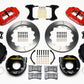 Wilwood Narrow Superlite 4R Rear P-Brk Kit 12.88in Red Big Ford New Style 2.50in Offset