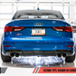 AWE Tuning Audi 8V S3 SwitchPath Exhaust w/Chrome Silver Tips 102mm
