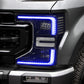 Oracle 20-22 Ford F-250/350 Super Duty Dynamic ColorSHIFT Headlight DRL Upgrade Kit w/Switchback