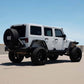 Road Armor 07-18 Jeep Wrangler JKU 4DR Stealth Rear Fender Flare Body Armor - Tex Blk