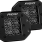 Rigid Industries D Series PRO Midnight Edition - Spot - Diffused - Pair