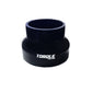 Torque Solution Transition Silicone Coupler: 3 inch to 4 inch Black Universal