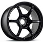 Advan RG-4 18x9 +35 5-114.3 Semi Gloss Black Wheel