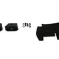 DV8 Offroad 2021-2022 Ford Bronco (Not For Factory Plastic Bumper) Factory Bumper Bull Bar - Black
