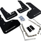Rally Armor 15-17.5 VW Golf R Black UR Mud Flap w/ White Logo