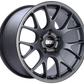 BBS CH-R 19x10 5x130 ET38 CB71.6 Satin Titanium Polished Rim Protector Wheel