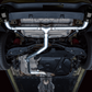 AWE 2022 VW GTI MK8  Track Edition Exhaust - Diamond Black Tips