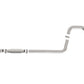 aFe Takeda 3in 304 Stainless Steel Mid-Pipe 17-18 Hyundai Elantra Sport I4 1.6L (t)