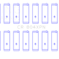 King Ford 283 / 302 (Size STD) Performance Rod Bearing Set