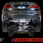 AWE Tuning BMW F3X 28i / 30i Touring Edition Axle-Back Exhaust Single Side - 80mm Black Tips
